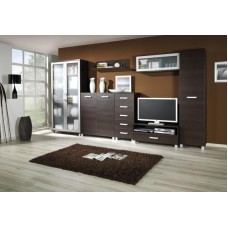 Lāde gultas veļai MAXIMUS M33, kastanis wenge